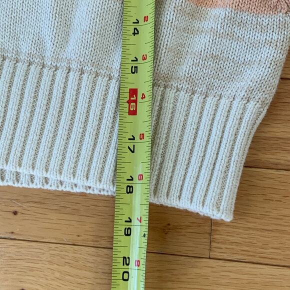 Raquel Allegra Gower Cardigan in a multi-color striped cotton-cashmere blend - Picture 7 of 7